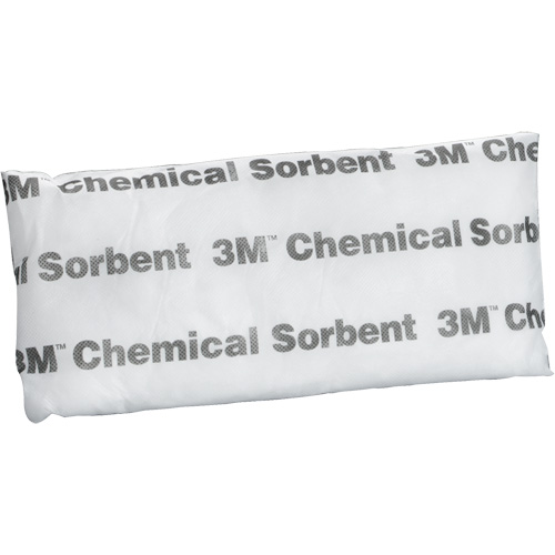 Chemical Sorbent Pillow, Universal, 15" L x 7" W, 11.8 gal. Absorbency/Pkg. Action Paper