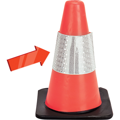 Reflective Collar for Traffic Cones Action Paper
