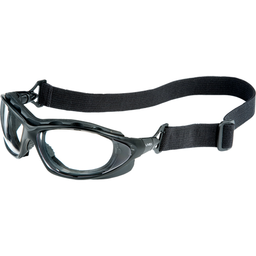 Uvex&reg; Seismic&reg; Safety Goggles, Clear Lens, Anti-Scratch, Closed Vent Action Paper