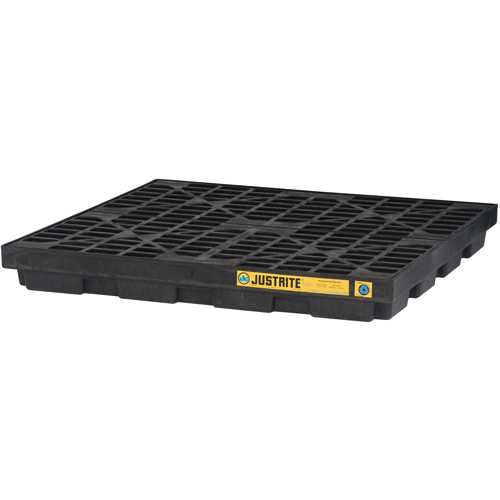EcoPolyBlend Accumulation Centers, 49 US gal. Spill Capacity, 49" x 49" x 5.5" Action Paper