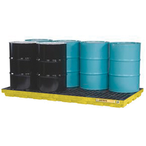 EcoPolyBlend Accumulation Centers, 98 US gal. Spill Capacity, 97" x 49" x 5.5" Action Paper