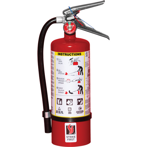 Fire Extinguisher, ABC, 5 lbs. Capacity Action Paper