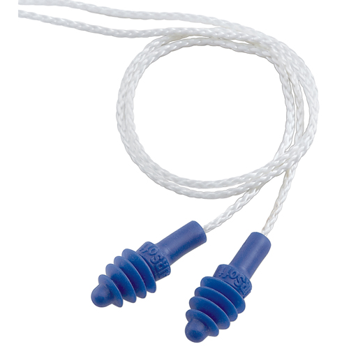Howard Leight Air Soft&reg; Earplugs, Bulk - Polybag, Corded Action Paper