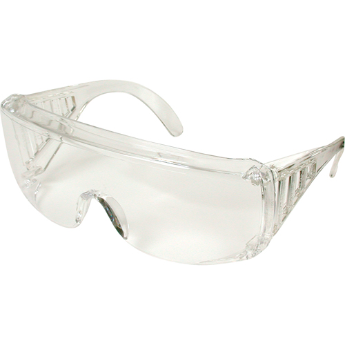 Yukon&reg; XL Safety Glasses, Clear Lens, Anti-Scratch, ANSI Z87+/Meets/Exceeds CSA Z94.3 Action Paper