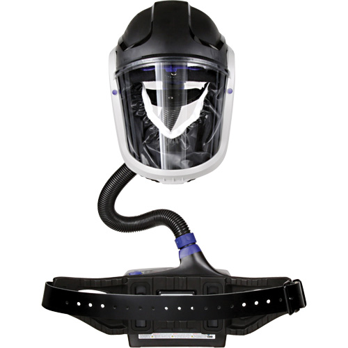 Trousse industrielle lourde pour APR motoris&eacute; TR-600 de Versaflo, Capuchon & visi&egrave;re, Pile Lithium-ion Action Paper