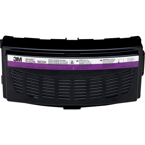 Versaflo Powered Air Purifying Respirator Cartridge, Acid Gas/P100 Filter, Pack of 1 Action Paper