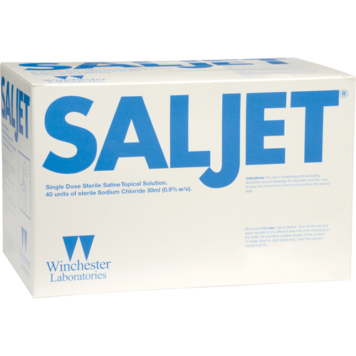 Solution saline Saljet, dose unique, 1,01 oz Action Paper