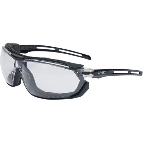 Lunettes de s&eacute;curit&eacute; &eacute;tanches Uvex Tirade, Lentille Transparent, Antibu&eacute;e, ANSI Z87+/R&eacute;pond ou surpasse la norme CSA Z94.3 Action Paper