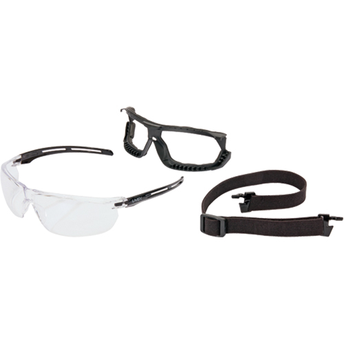 Lunettes de s&eacute;curit&eacute; &eacute;tanches Uvex Tirade, Lentille Transparent, Antibu&eacute;e, ANSI Z87+/R&eacute;pond ou surpasse la norme CSA Z94.3 Action Paper
