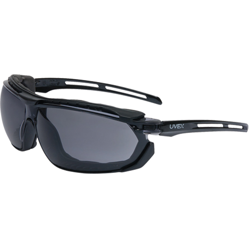 Uvex&reg; Tirade Sealed Safety Glasses, Grey/Smoke Lens, Anti-Fog, ANSI Z87+/Meets/Exceeds CSA Z94.3 Action Paper