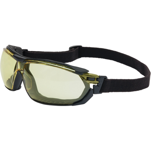 Uvex&reg; Tirade Sealed Safety Glasses, Amber Lens, Anti-Fog, ANSI Z87+/Meets/Exceeds CSA Z94.3 Action Paper