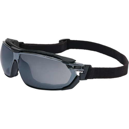 Lunettes de s&eacute;curit&eacute; &eacute;tanches Uvex Tirade, Lentille Argent/Miroir, Antibu&eacute;e, ANSI Z87+/R&eacute;pond ou surpasse la norme CSA Z94.3 Action Paper