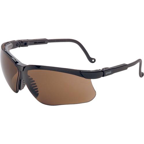 Uvex&reg; Genesis&reg; Safety Glasses with HydroShield Lenses, Brown Lens, Anti-Fog, Meets/Exceeds CSA Z94.3 Action Paper