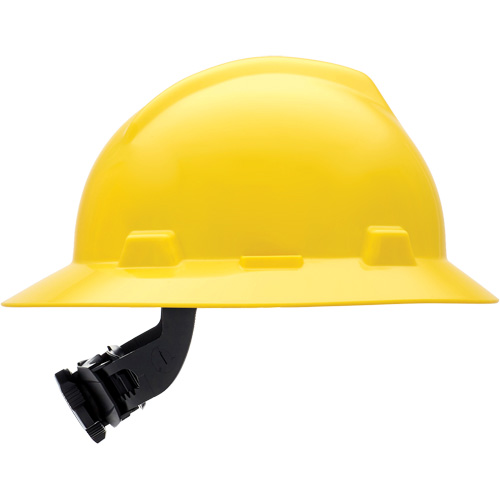 V-Gard&reg; Full Brim Hardhat, Meets CSA Type 1, Ratchet Suspension, Non-Vented Action Paper