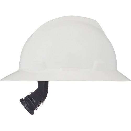 V-Gard&reg; Full Brim Hardhat, CSA Type 1, Ratchet Suspension, Non-Vented Action Paper