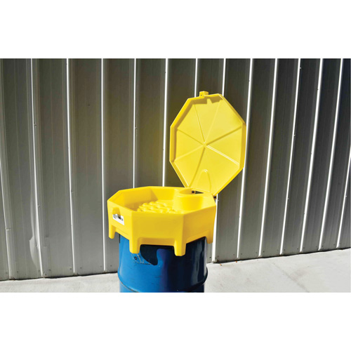 Entonnoir avec couvercle pour baril Global Ultra-Drum Funnel, 5 gal. Action Paper