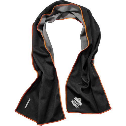 Serviette de refroidissement en microfibre Chill-Its 6602MF, Noir Action Paper