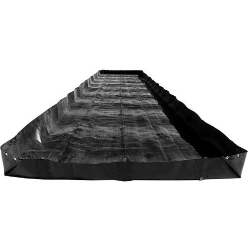 Economy Berms, 1496 gal. Capacity, 20' W x 10' L x 12" H, L-Bracket Action Paper