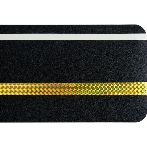 Premium Anti-Skid Tape, 6" x 24", Black Action Paper