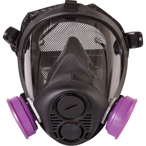 North&reg; RU6500 Series Full Facepiece Respirator, Silicone, Large Action Paper