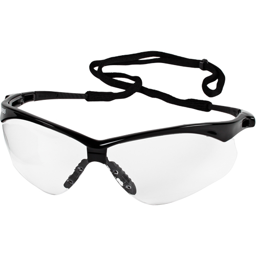 Lunettes de s&eacute;curit&eacute; Nemesis de Kleenguard, Lentille Transparent, Antibu&eacute;e, ANSI Z87+/R&eacute;pond ou surpasse la norme CSA Z94.3 Action Paper