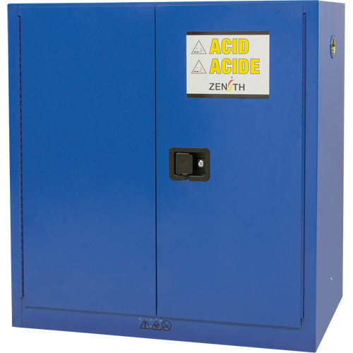 Armoire pour liquides corrosifs, 30 gal., 43" x 44" x 18" Action Paper