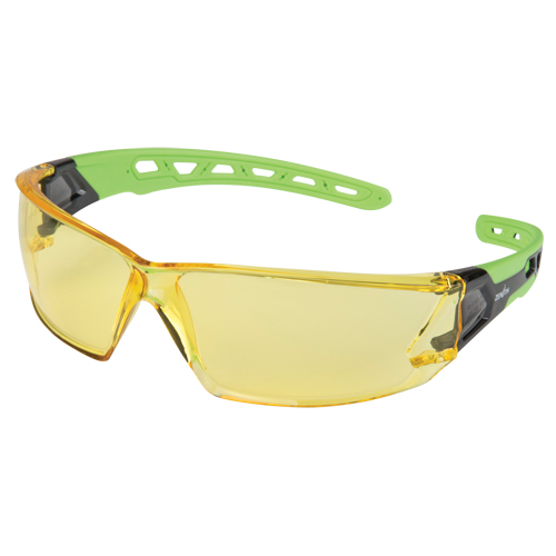 Z2500 Series Safety Glasses, Amber Lens, Anti-Scratch, ANSI Z87+/Meets/Exceeds CSA Z94.3 Action Paper