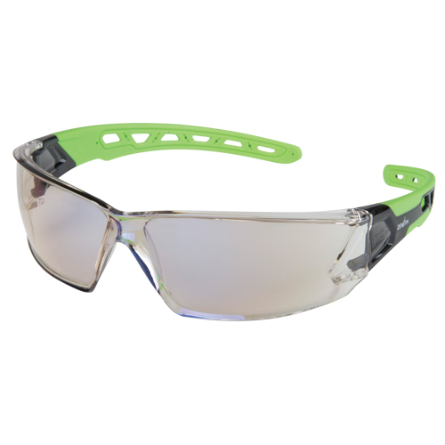 Z2500 Series Safety Glasses, Indoor/Outdoor Mirror Lens, Anti-Scratch, ANSI Z87+/Meets/Exceeds CSA Z94.3 Action Paper