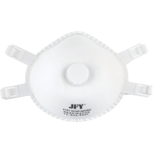 Respirateur contre les particules, N100, Certifi&eacute; NIOSH, Moyen/grand Action Paper