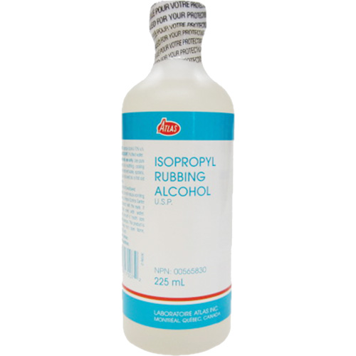 Isopropyl Rubbing Alcohol, Liquid, Antiseptic Action Paper