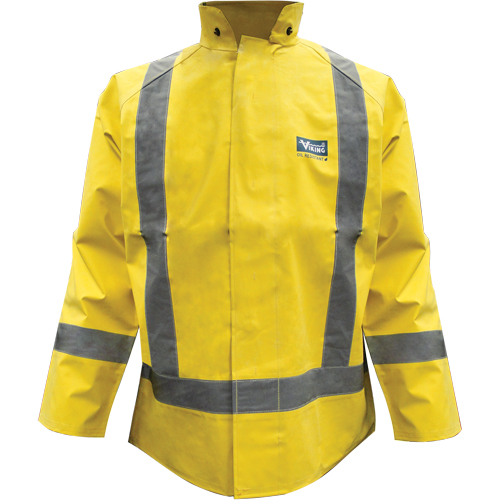 Miner 49er Mining Jacket, Neoprene, Small, Lime-Green Action Paper