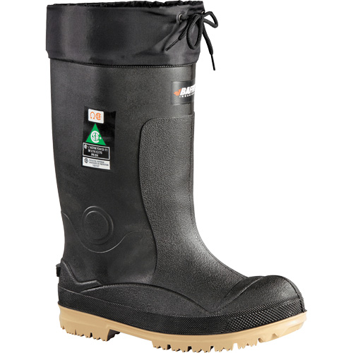 Bottes de s&eacute;curit&eacute; Titan, Caoutchouc oarpr&egrave;ne, Embout Acier, Semelle R&eacute;sistant aux perforations, Pointure 7 Action Paper
