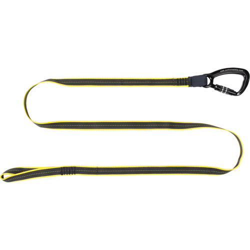 Heavy Duty Tool Lanyard, Fixed Length, Carabiner/Loop Action Paper