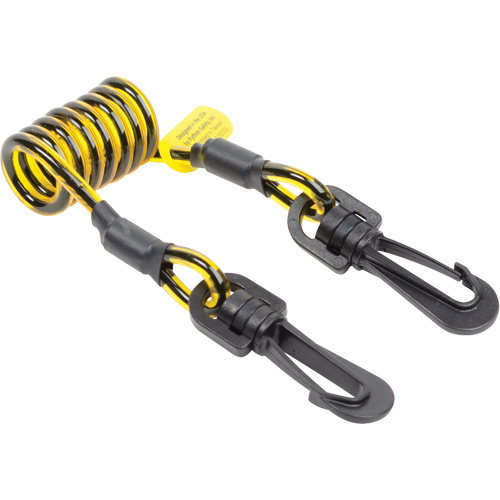Sangle d'amarrage spirale pour outil, Spirale, Attache double Action Paper