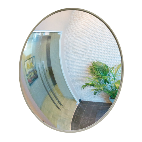 Miroir convexe avec support, Int&eacute;rieur/Ext&eacute;rieur, Diam&egrave;tre 30" Action Paper