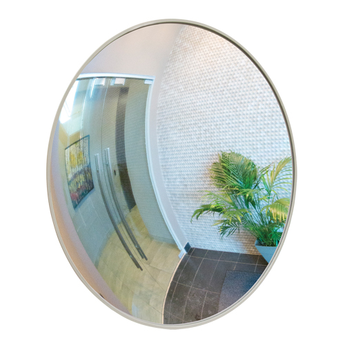 Convex Mirror with Bracket, Indoor/Outdoor, 36" Diameter Action Paper