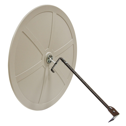 Convex Mirror with Bracket, Indoor/Outdoor, 36" Diameter Action Paper