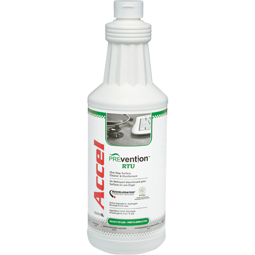 Peroxyde d'hydrog&egrave;ne PREVention Accel, Serviette, Antiseptique Action Paper