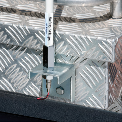 Support porte-drapeau Safety Whip Action Paper