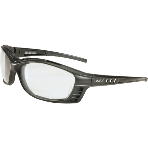 Uvex&reg; Livewire Safety Glasses with HydroShield Lenses, Clear Lens, Anti-Fog, ANSI Z87+/Meets/Exceeds CSA Z94.3 Action Paper
