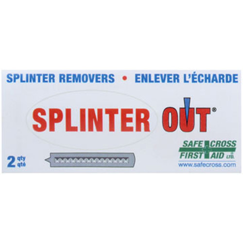 Extracteur d'&eacute;chardes Splinter OutMC de Safecross  Action Paper