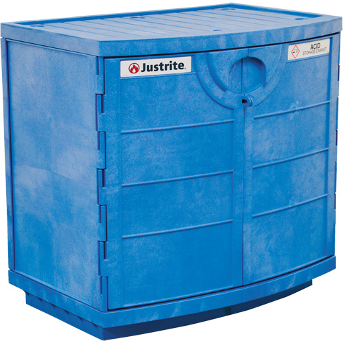 Armoire en poly&eacute;thyl&egrave;ne pour produits corrosifs et acides, 24 gal., 36" x 35" x 25" Action Paper