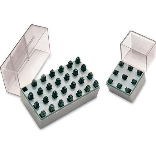 Ensembles de tampons manuels en acier, 1/2" Action Paper