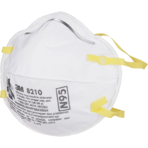 8210 Particulate Respirators, N95, NIOSH Certified Action Paper