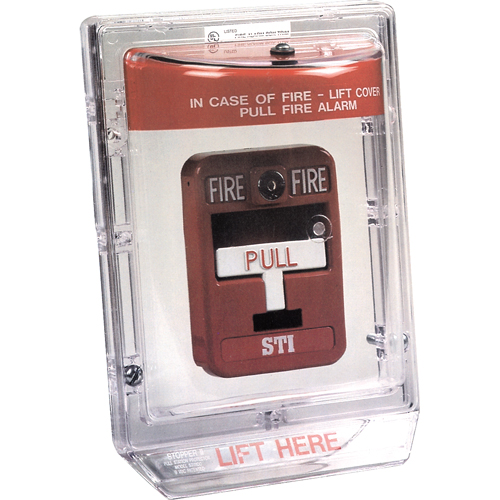 Fire Alarm Covers - Stopper&reg; II Indoor Alarm Covers, Surface Action Paper