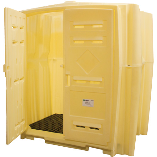 Job Hut, 90" L x 61.5" W x 94" H, 8000 lbs. Load Capacity Action Paper