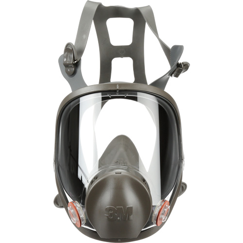 6000 Series Full Facepiece Reusable Respirator, Elastomer/Silicone/Thermoplastic, Large Action Paper