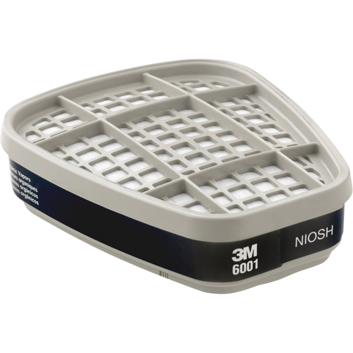 Cartouches pour respirateur s&eacute;rie 6000, Cartouche gaz/vapeur, Vapeur organique Action Paper