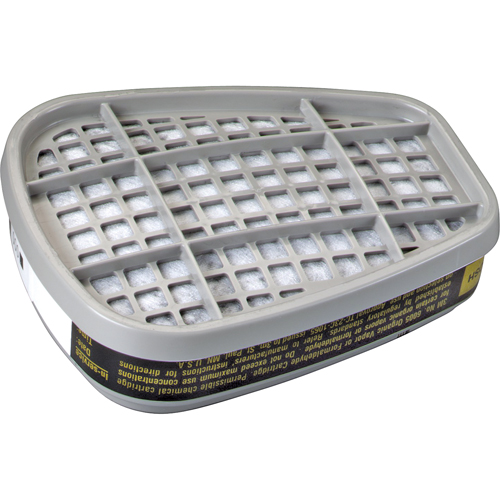 6000 Series Respirator Cartridges, Gas/Vapour Cartridge, Formaldehyde/Organic Vapour Action Paper