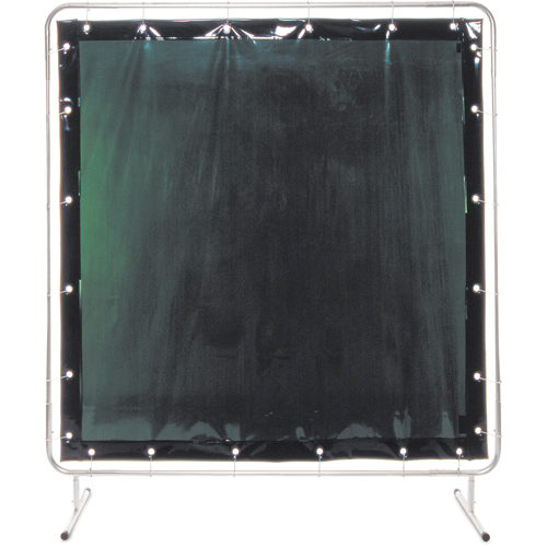 Welding Screen and Frame, Green, 6' x 10' Action Paper